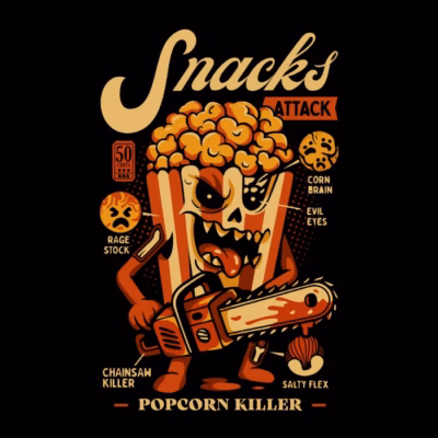 Ataque de Snacks - Asesino de Palomitas