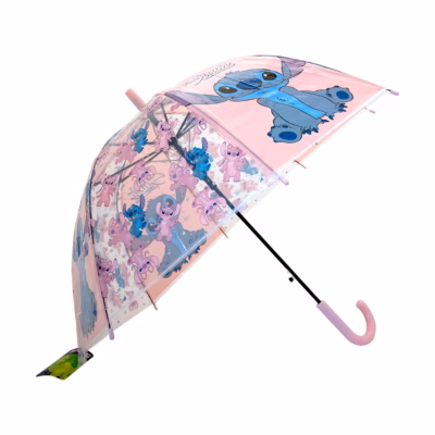 Alternative view of Paraguas Niño Lilo Y Angel Transparente 48,5 Cm