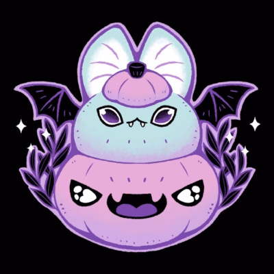Halloween Pastel Goth Bat