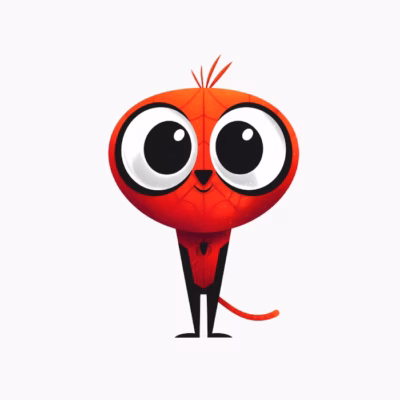 Camisetas de Animales Divertidos Diseño Vectorial Único para Amantes de la Naturaleza- Spider Heroe