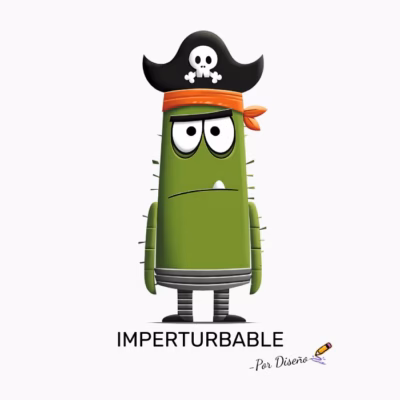 Pirata Verde Imperturbable Diseño Unisex para Niños y Jóvenes