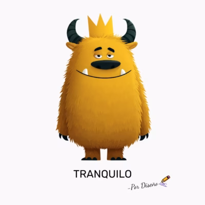 Monstruo Tranquilo | Diseño Original para Adultos con Estilo Relajado