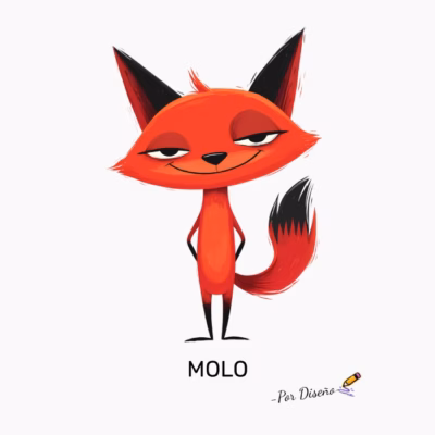 Zorro Molo | Camiseta Divertida con Actitud para Adultos