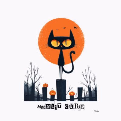 El gato negro, spooky halloween