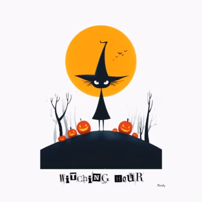 La brujita malvada, spooky halloween