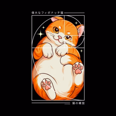 The Cat of the Fibonacci Spiral