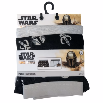 Lote 2 Boxers Hombre Mandalorian