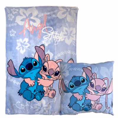 Alternative view of Set de Manta Con Cojín Lilo y Stitch