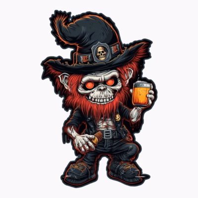 Creepy Cute Beer Gnome