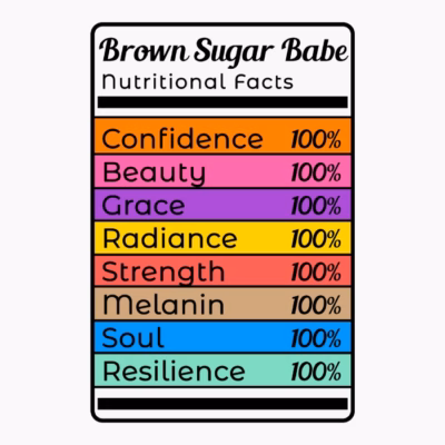 Brown Sugar Babe Black Woman