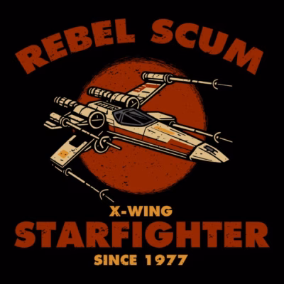 rebel scum x wing shirtwoot