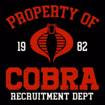 property of cobra shirtwoot