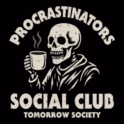 procrastinators social club shirtwoot