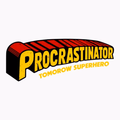 procrastinator superman shirtwoot