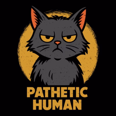 pathetic human shirtwoot