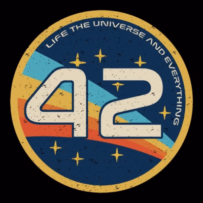 42 the answer of everything nasa retro shirtwoot