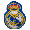 Cojín 3D Escudo Real Madrid Microfibra 35 Cm