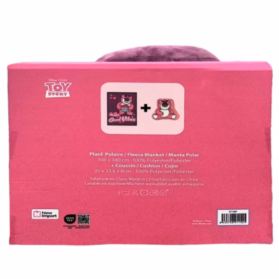 Alternative view of Set de Manta Con Cojín Lotso Toy Story