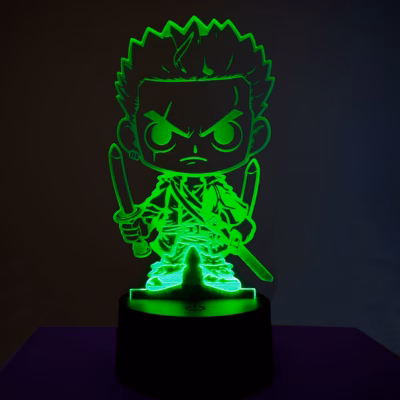 Lámpara LED Roronoa Zoro