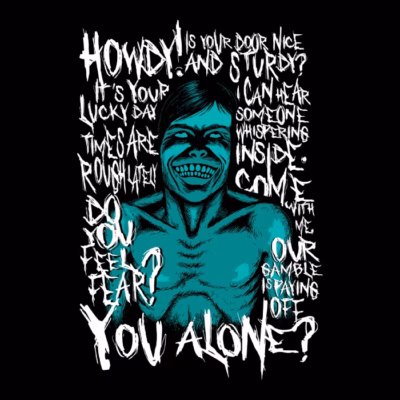 Pale visitor-overblack