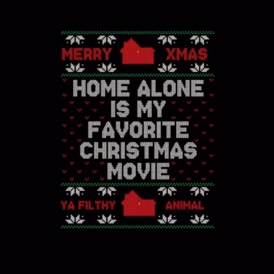 home alone is my favorite christmas movie shirtwoot ugly sweater