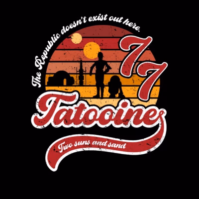 Vintage Two suns and sand