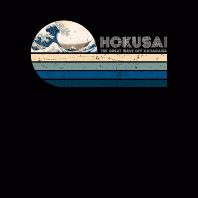 Retro Hokusai