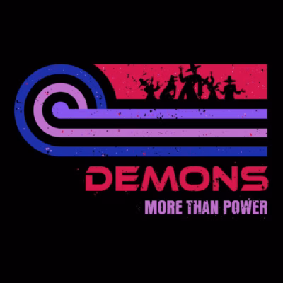 retro vintage demons w