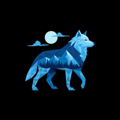 geometric-arctic-wolf
