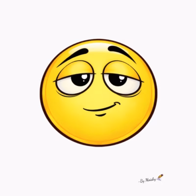 Emojis de la Semana Humor Emocional Minimalista. Emoji  Esperanzado