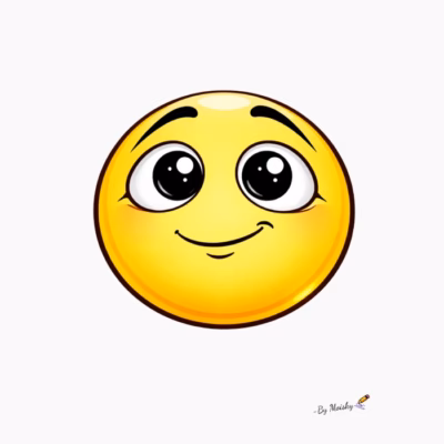 Emojis de la Semana Humor Emocional Minimalista. Emoji Alegre.