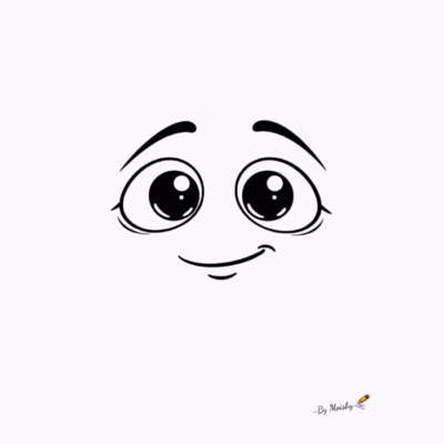 Cara alegre Minimalista, Humor Emocional