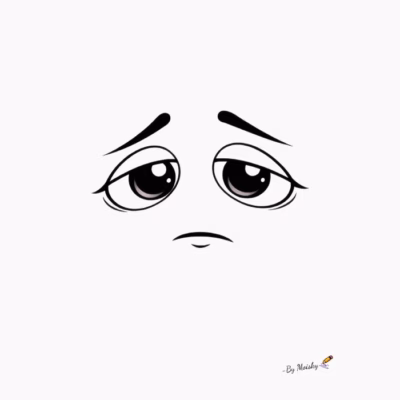 Cara defraudada Minimalista, Humor Emocional