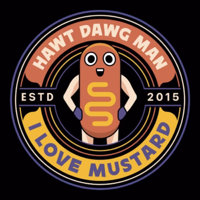 Hawt Dawg Man Emblem R