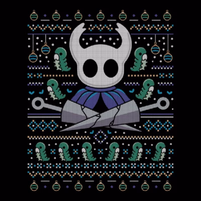 Hallownest Grubs Ugly Sweater