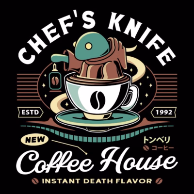 Chefs Knife Coffee Crest