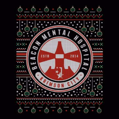 Beacon Mental Hospital Ugly Sweater