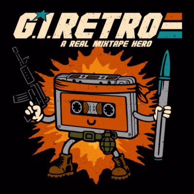 GI Retro mixtape shirtwoot