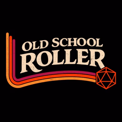 Old school roller retro rpg dice