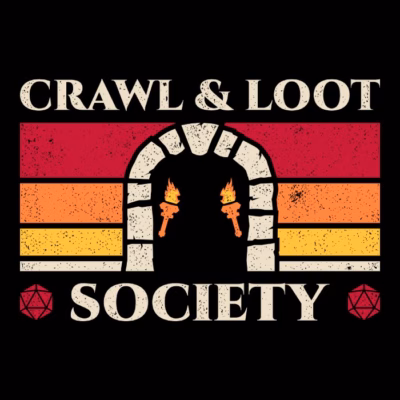 Crawl and loot society retro dungeon