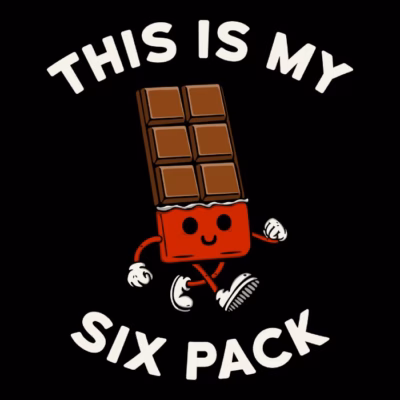 this is my six pack tableta de chocolate shirwoot