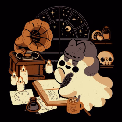 Spooky Cute Ghost Lofi