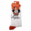 Calcetines Sport Mujer Mafalda Rojos - Imagen 2