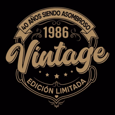 Vintage 1986, 40 años siendo asombroso