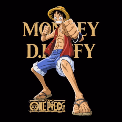 Monkey D. Luffy, el Rey de los piratas.