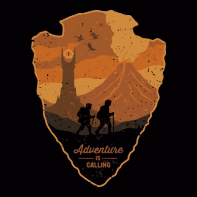 Vintage outdoors adventure w