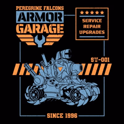 Peregrine falcons armor garage