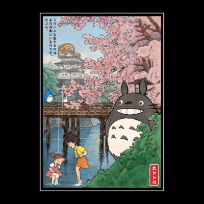 Castles and Cherry Blossoms with my Neighbor