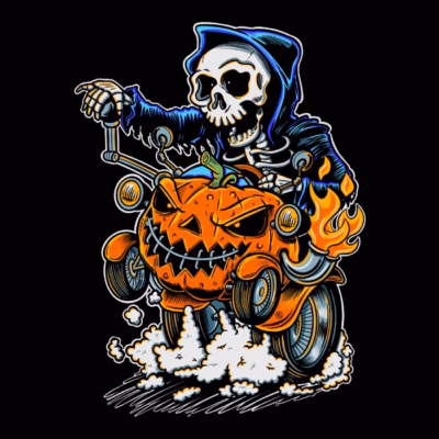 SKELETON HOT ROD BY FERNANDO SALA SOLER