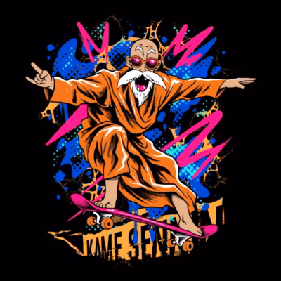 MASTER ROSHI SHAOLIN SKATE SAGE